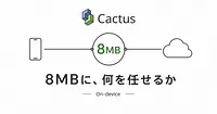 8MBのCactus Needle 3に、ツール呼び出しをどこまで任せるか。