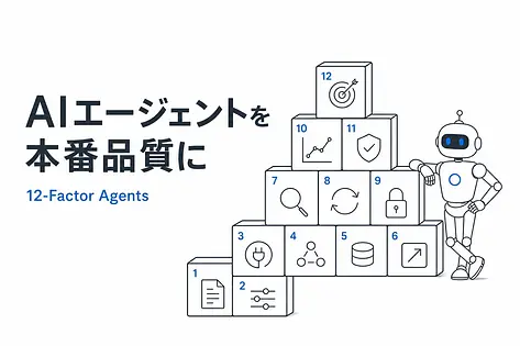 12-factor-agentsとは？AIエージェントが本番で使えない理由と12の設計原則