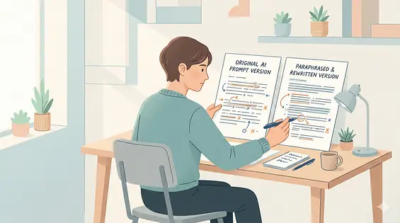 「この文章、なんか違う…」のモヤモヤを10秒で解消する方法 ― 言い換え・リライトのAI活用プロンプト