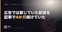 🎯 広告では禁じていた「コールドに購買訴求」を、記事で4か月続けていた