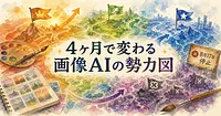 画像生成AI 勢力図 2026年8月版 新王者と退場するモデル