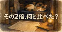 Magnitudeの2倍という主張は、自分の環境でも再現できるか。