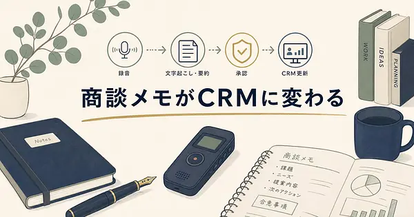 Tovelとは、商談の録音をCRM入力まで運ぶ承認制AIレコーダー