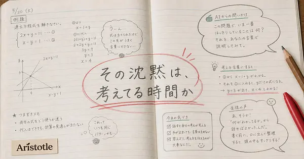 声に出して解かせるAI家庭教師は、つまずいた子に効くのか？