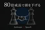 Anthropic × SpaceX提携の経営判断——80倍成長で詰んだら競合に頭を下げる3つの決断