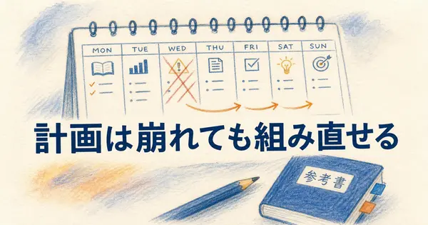 資格試験の勉強計画はAIで組める。試験日と使える時間と科目ごとの点数を貼るだけ