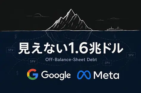 AI企業が1.6兆ドルを簿外に隠す構造から僕が読み解く経営者のリスク