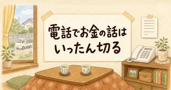 離れて暮らす親の詐欺対策、AIで見下さない話し方と家族の合言葉を決める