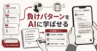 商談の失敗を自動で学習するAI、壁打ち相手にできるか。