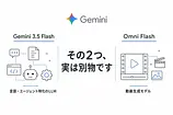 Gemini 3.5 Flash徹底解説｜Omni Flashとの違いと実務への影響