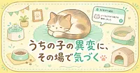 留守中のペットの異変にAIがその場で気づける仕組み