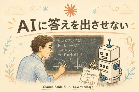 数学者がClaude Fable 5と数時間でヤコビアン予想を覆した話