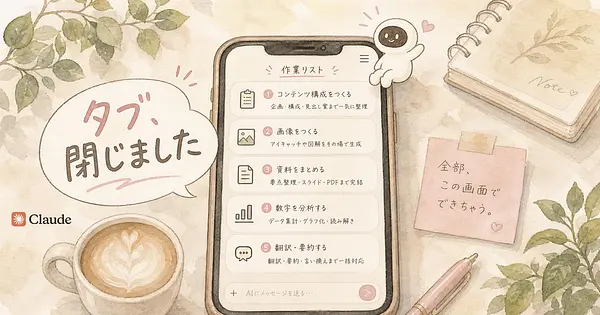 タブを開き直さずに終わるようになった作業5つ