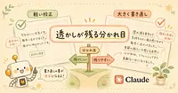 Claudeに校正を頼むと透かしは残るのか、分かれ目は書き直しの量です