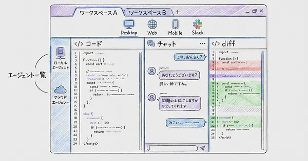 Cursor 3まとめ：VS Code脱却、エージェントが98%書く時代のIDEはこう変わった