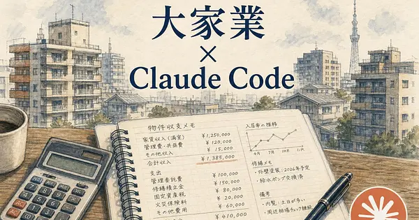 大家業の決算予測・税額予測・含み益試算、全部Claude Code 1つで終わる時代になりました