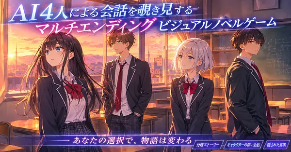 Grok版【プロトタイプ】AIキャラクターシミュレーションゲーム：観察と限定的介入の実験