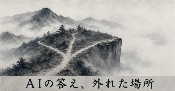 AIに登山計画を任せて救助された3件、答えが外れた場所