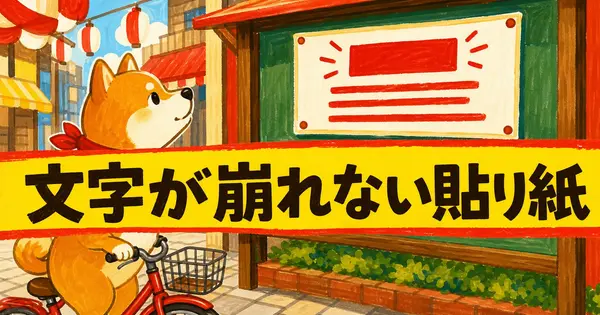 日本語ポスターをAIで作る、文字が崩れにくい場面別プロンプト6選