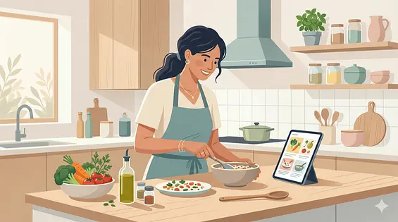 「今日なに作ろう」が消えた日、夕方がちょっと好きになった ― 毎日の料理のAI活用プロンプト