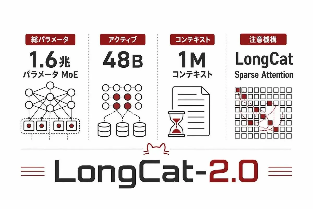 LongCat-2.0のスペック整理