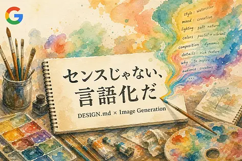 「いい感じに」が10回伝わらなかった話——画像生成プロンプトを「仕様書」にしたら壊れなくなった