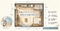 部屋をスマホで3Dスキャンして家具のサイズ違いを防ぐ方法