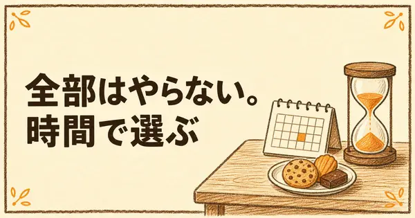 個人店のSNS選び方、週の時間からAIにやる媒体を絞ってもらう