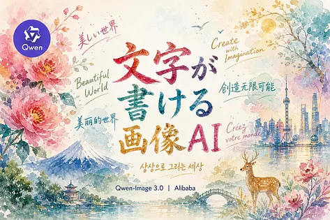 Qwen-Image 3.0とは 使い方と料金をわかりやすく解説