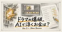 VIVANTの爆破シーンは生成AI製、ドラマ制作で浮くのはどの費目か？