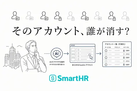 退職したのに消えないアカウント——SaaS乱立時代の経営リスクとAIの解答
