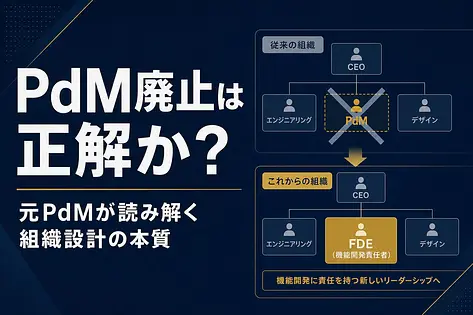 PdM廃止は正解か？リチェルカの実験から元PdMが学んだ組織設計の本質