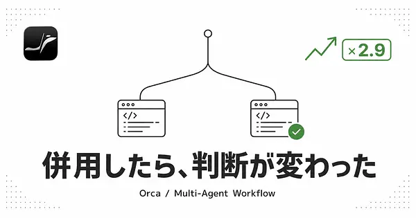 Orca(stablyai)で複数のAIエージェントを併用したら、判断の中身が変わりました